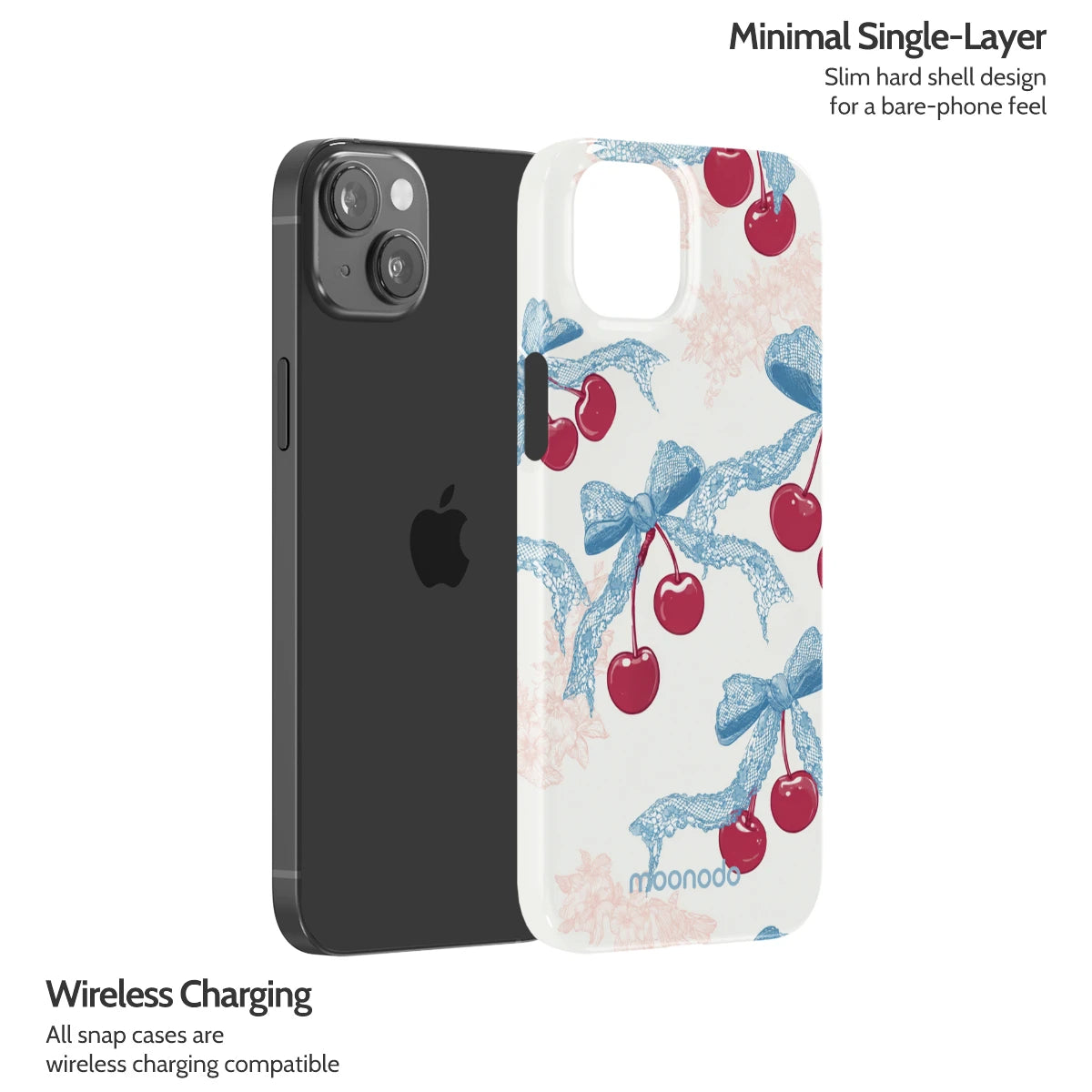 Lace Cherry - iPhone 14 Plus Case