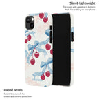 Lace Cherry - iPhone 14 Plus Case