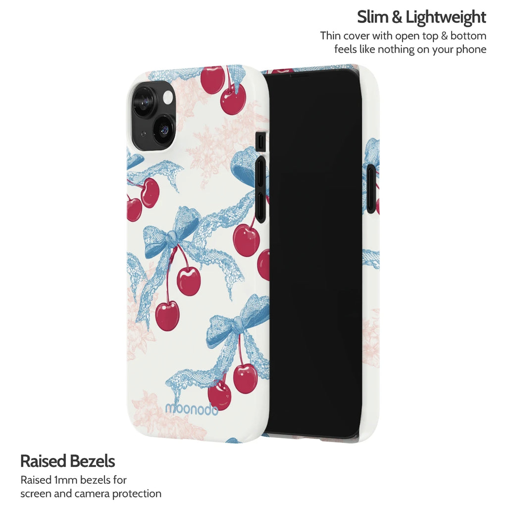 Lace Cherry - iPhone 14 Plus Case