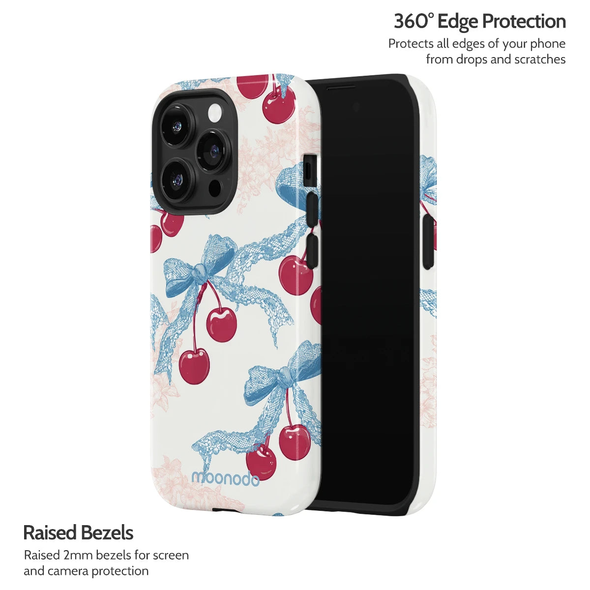 Lace Cherry - iPhone 14 Pro Case