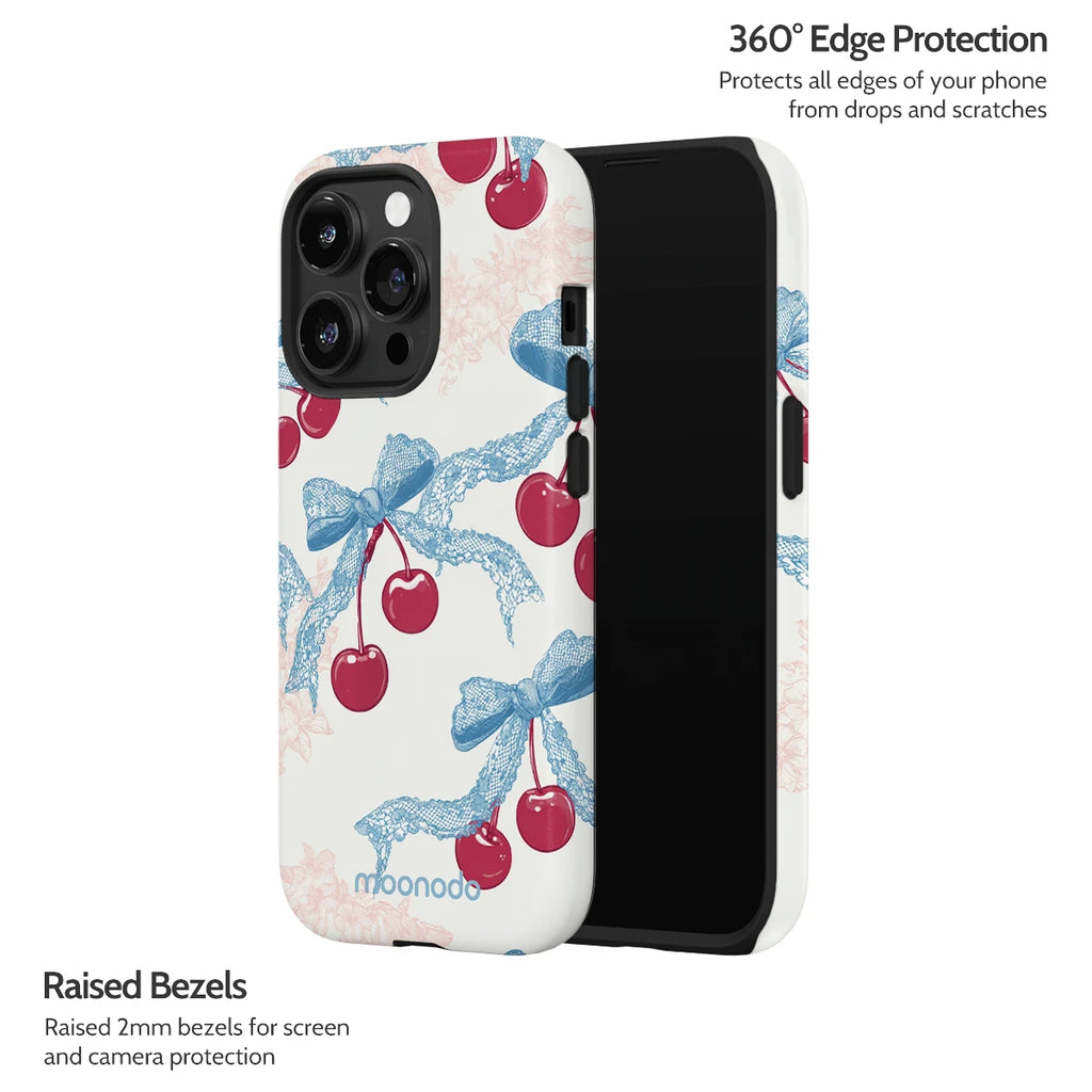 Lace Cherry - iPhone 14 Pro Case