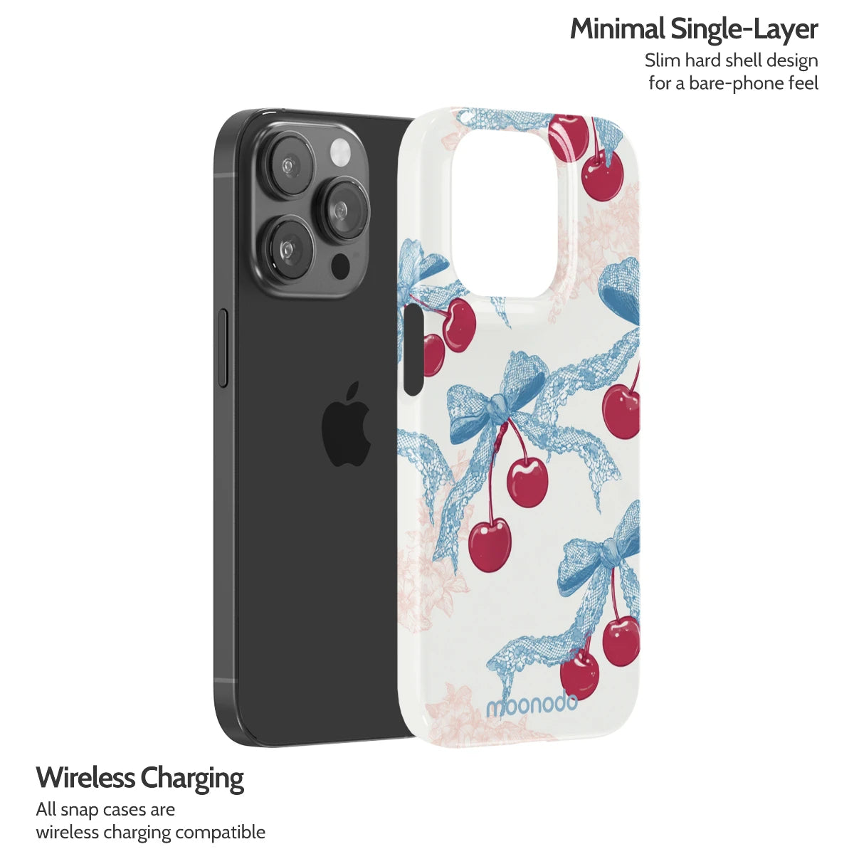 Lace Cherry - iPhone 14 Pro Case