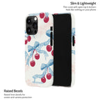 Lace Cherry - iPhone 14 Pro Case