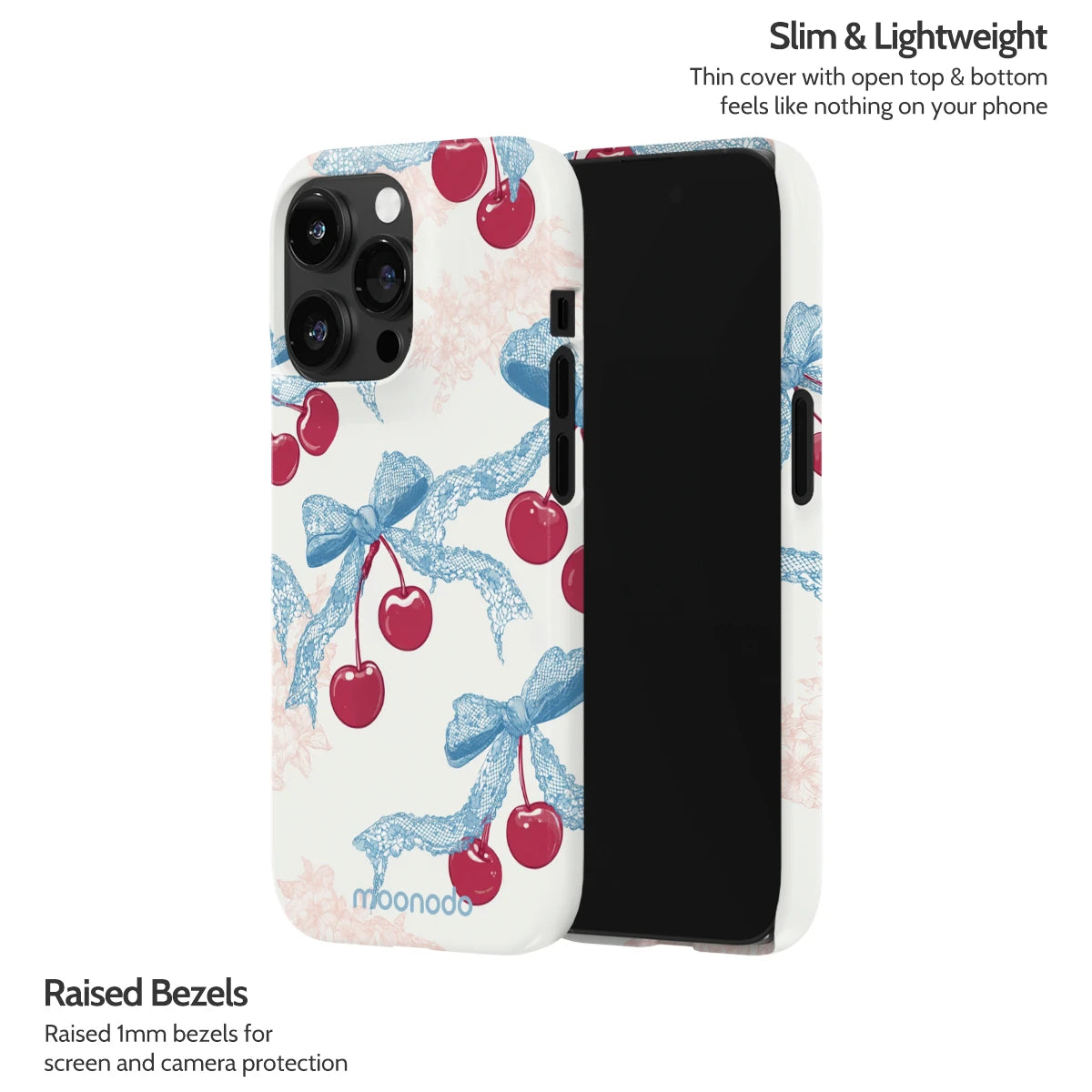 Lace Cherry - iPhone 14 Pro Case