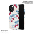 Lace Cherry - iPhone 14 Pro Max Case