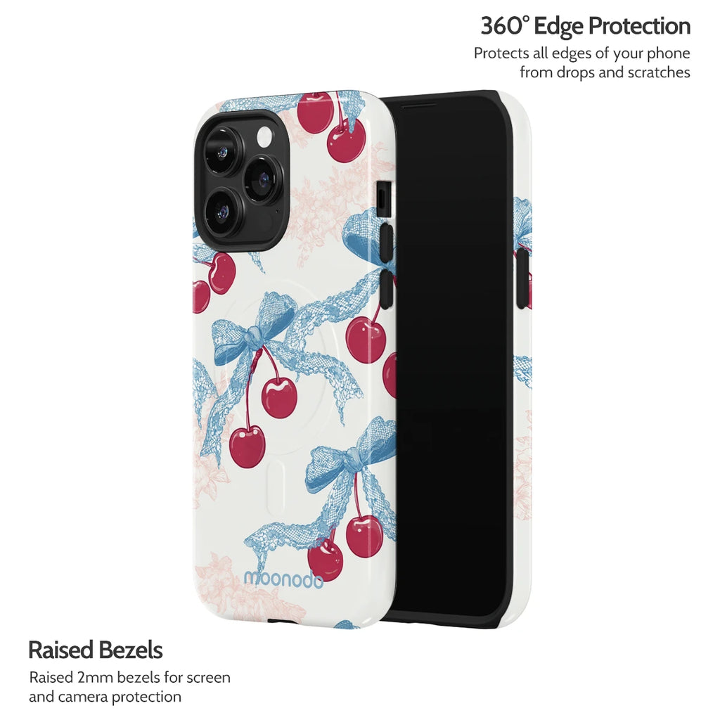 Lace Cherry - iPhone 14 Pro Max Case