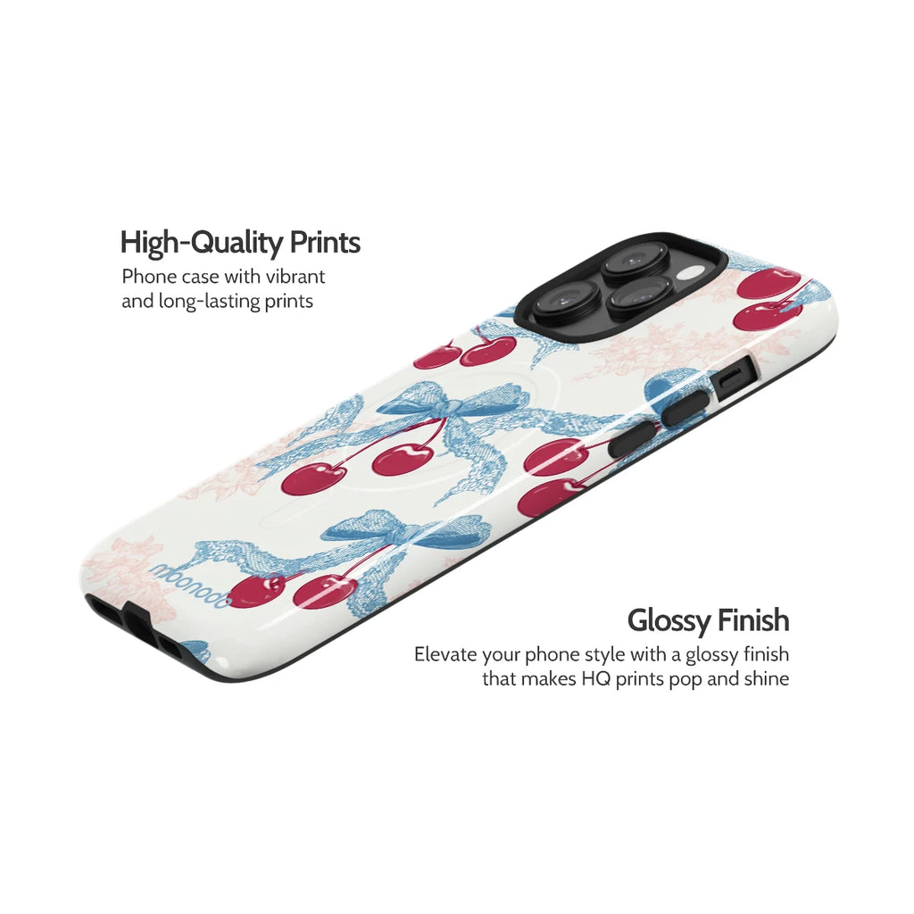 Lace Cherry - iPhone 14 Pro Max Case
