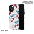 Lace Cherry - iPhone 14 Pro Max Case