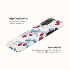 Lace Cherry - iPhone 14 Pro Max Case