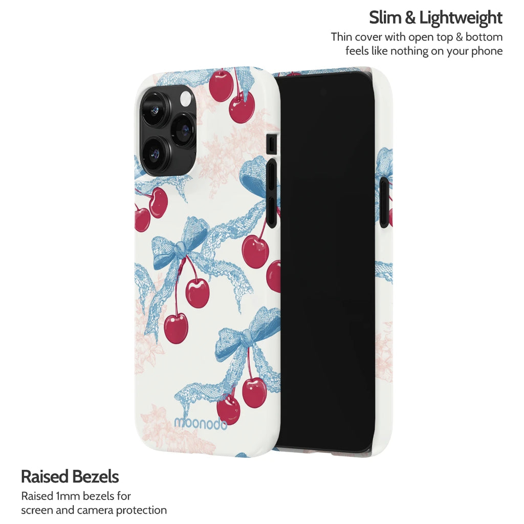 Lace Cherry - iPhone 14 Pro Max Case