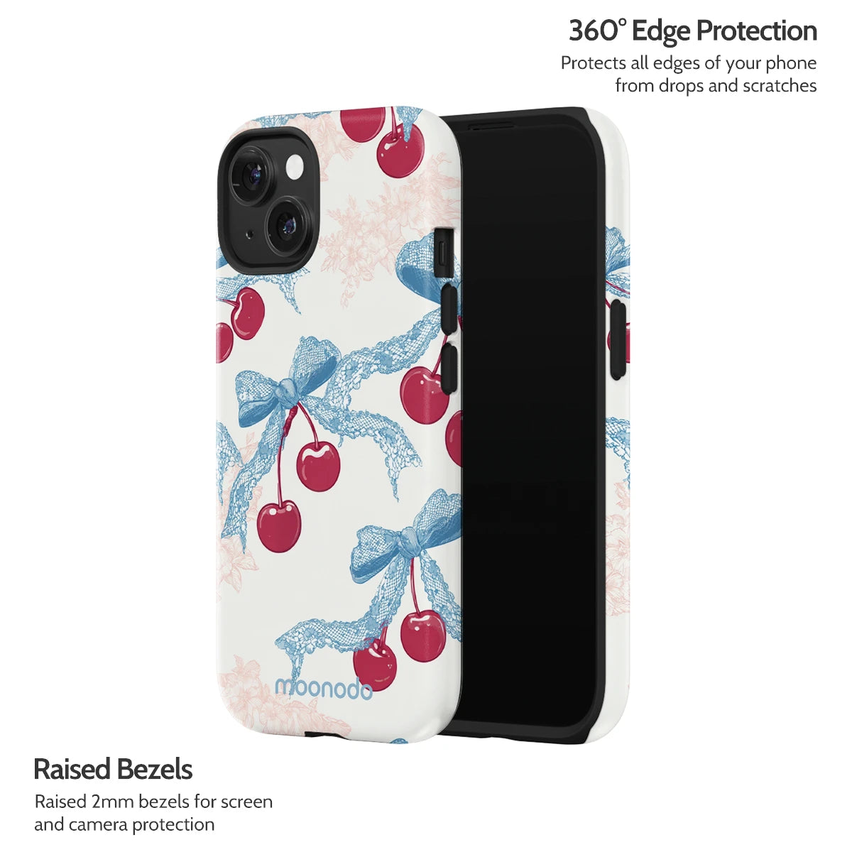 Lace Cherry - iPhone 15 Case