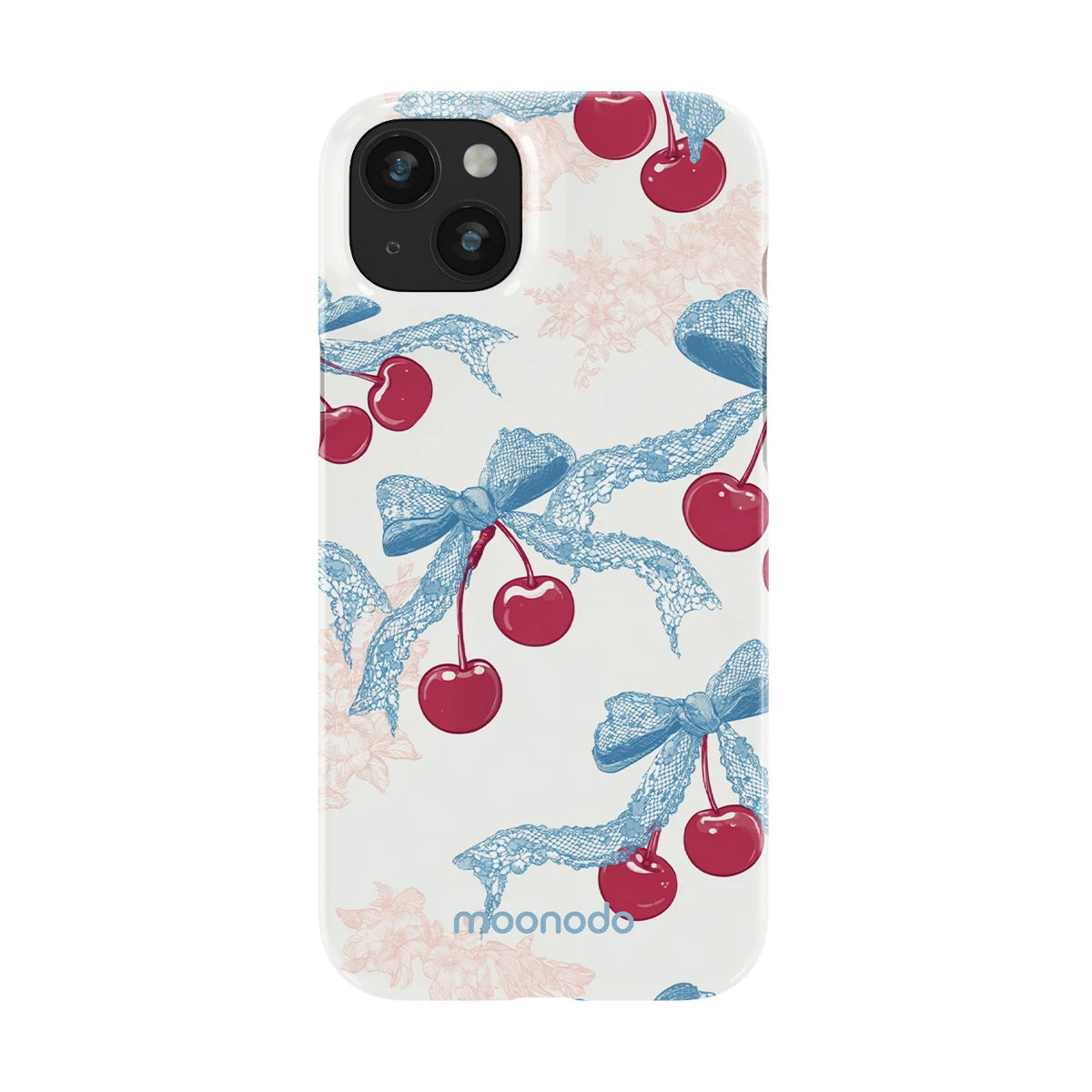 Lace Cherry - iPhone 15 Plus Case