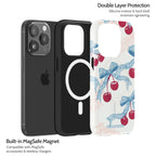 Lace Cherry - iPhone 15 Pro Case
