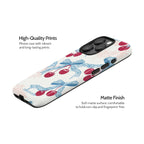 Lace Cherry - iPhone 15 Pro Case