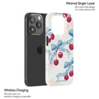 Lace Cherry - iPhone 15 Pro Case