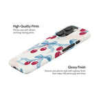 Lace Cherry - iPhone 15 Pro Case