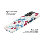 Lace Cherry - iPhone 15 Pro Case