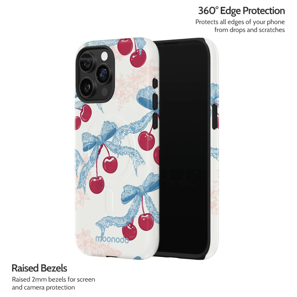 Lace Cherry - iPhone 15 Pro Max Case