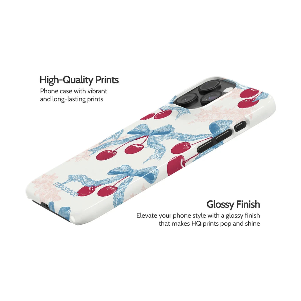 Lace Cherry - iPhone 15 Pro Max Case