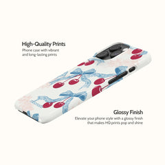 Lace Cherry - iPhone 15 Pro Max Case