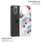 Lace Cherry - iPhone 15 Pro Max Case