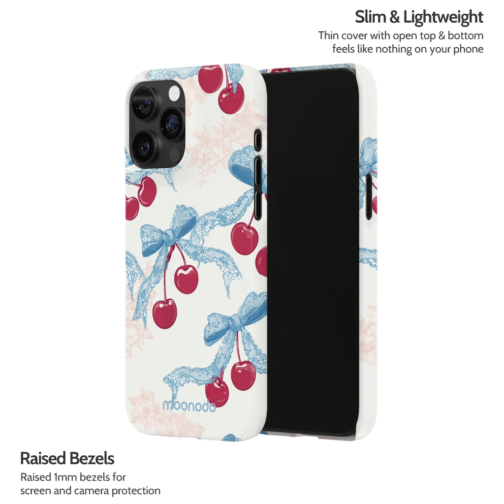 Lace Cherry - iPhone 15 Pro Max Case