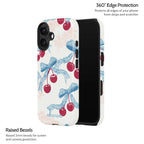 Lace Cherry - iPhone 16 Case