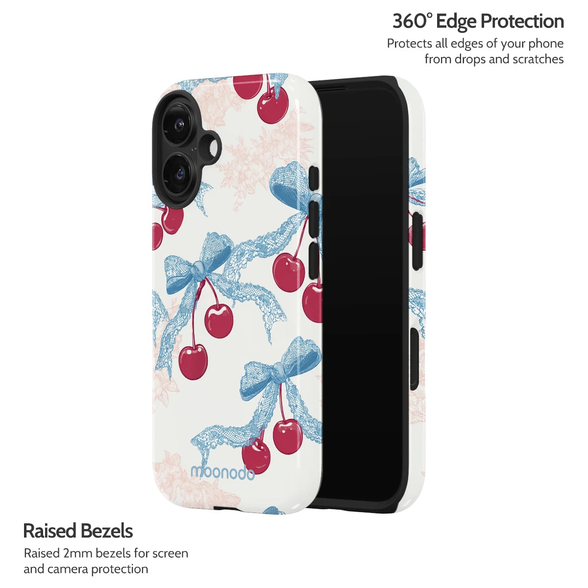 Lace Cherry - iPhone 16 Case