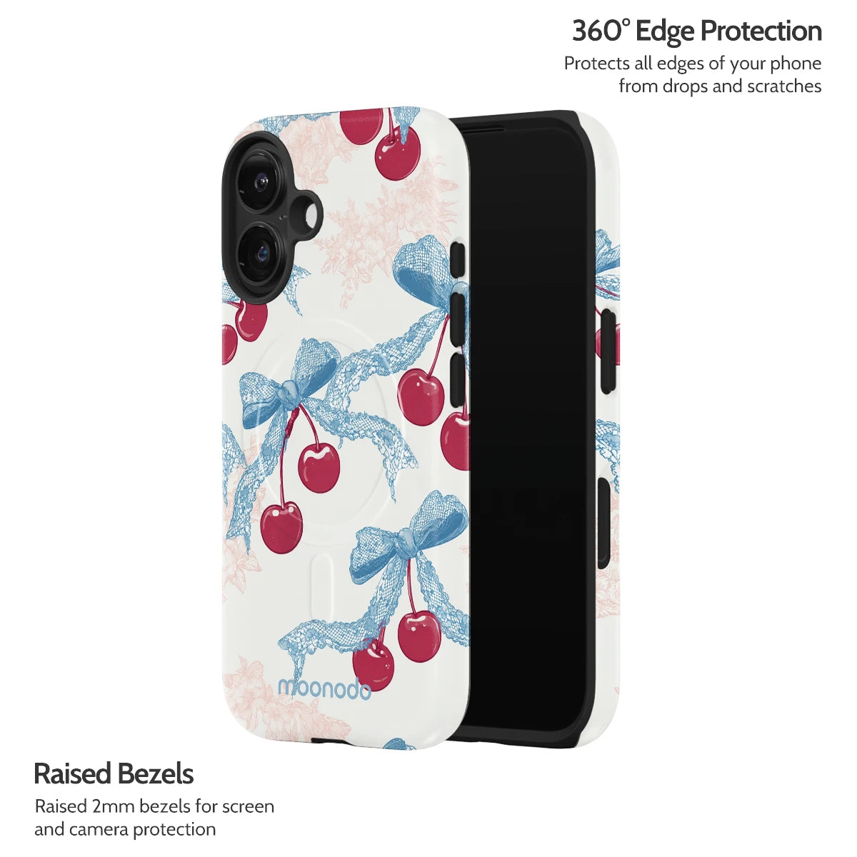 Lace Cherry - iPhone 16 Case