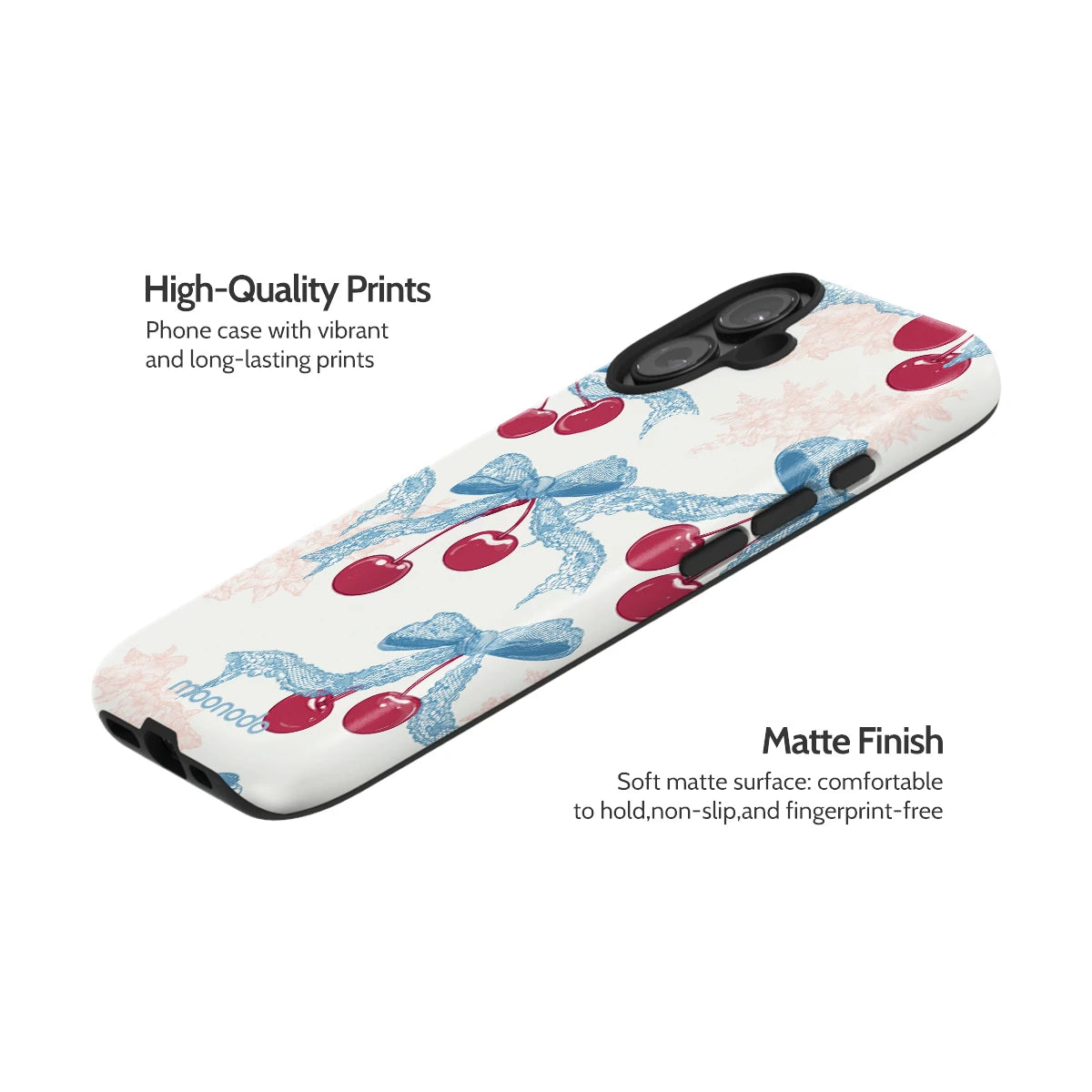Lace Cherry - iPhone 16 Case