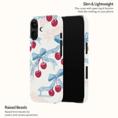 Lace Cherry - iPhone 16 Case