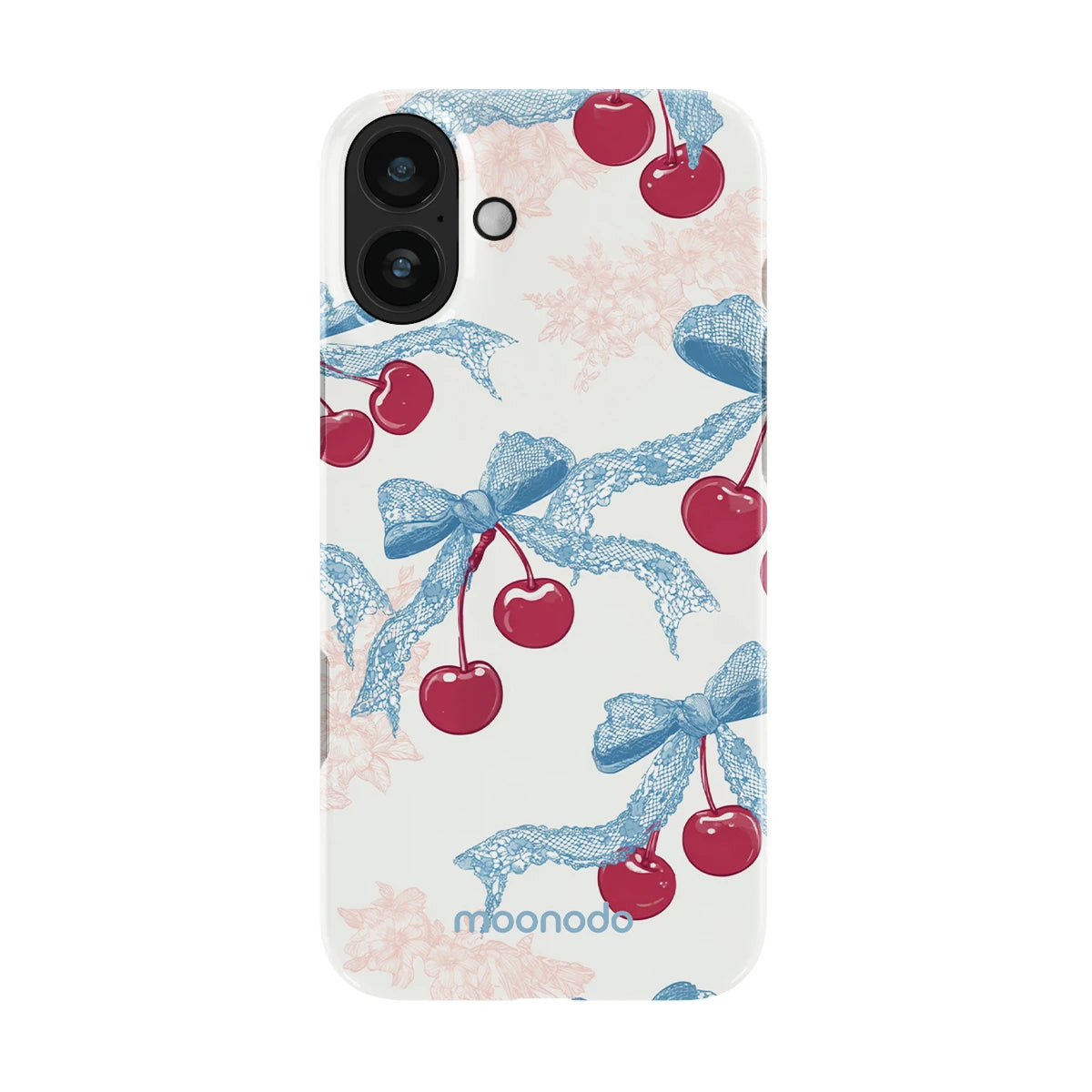 Lace Cherry - iPhone 16 Plus Case