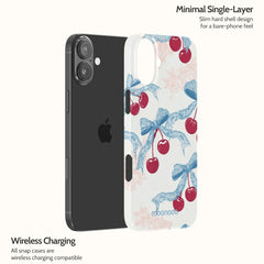 Lace Cherry - iPhone 16 Plus Case