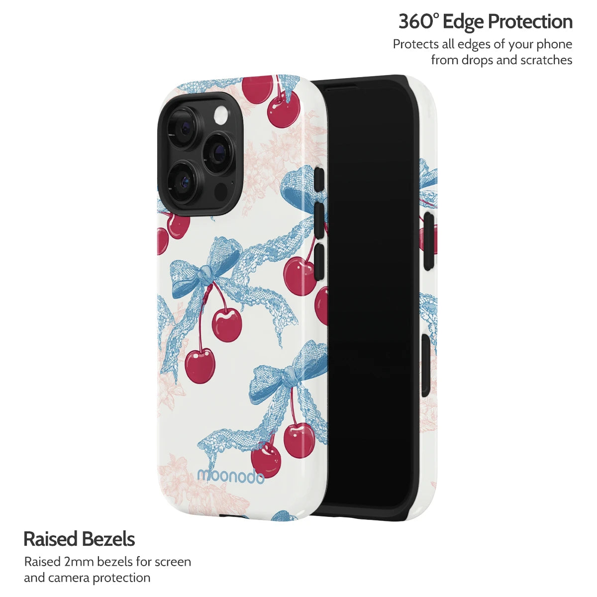 Lace Cherry - iPhone 16 Pro Case