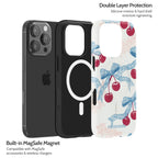 Lace Cherry - iPhone 16 Pro Case