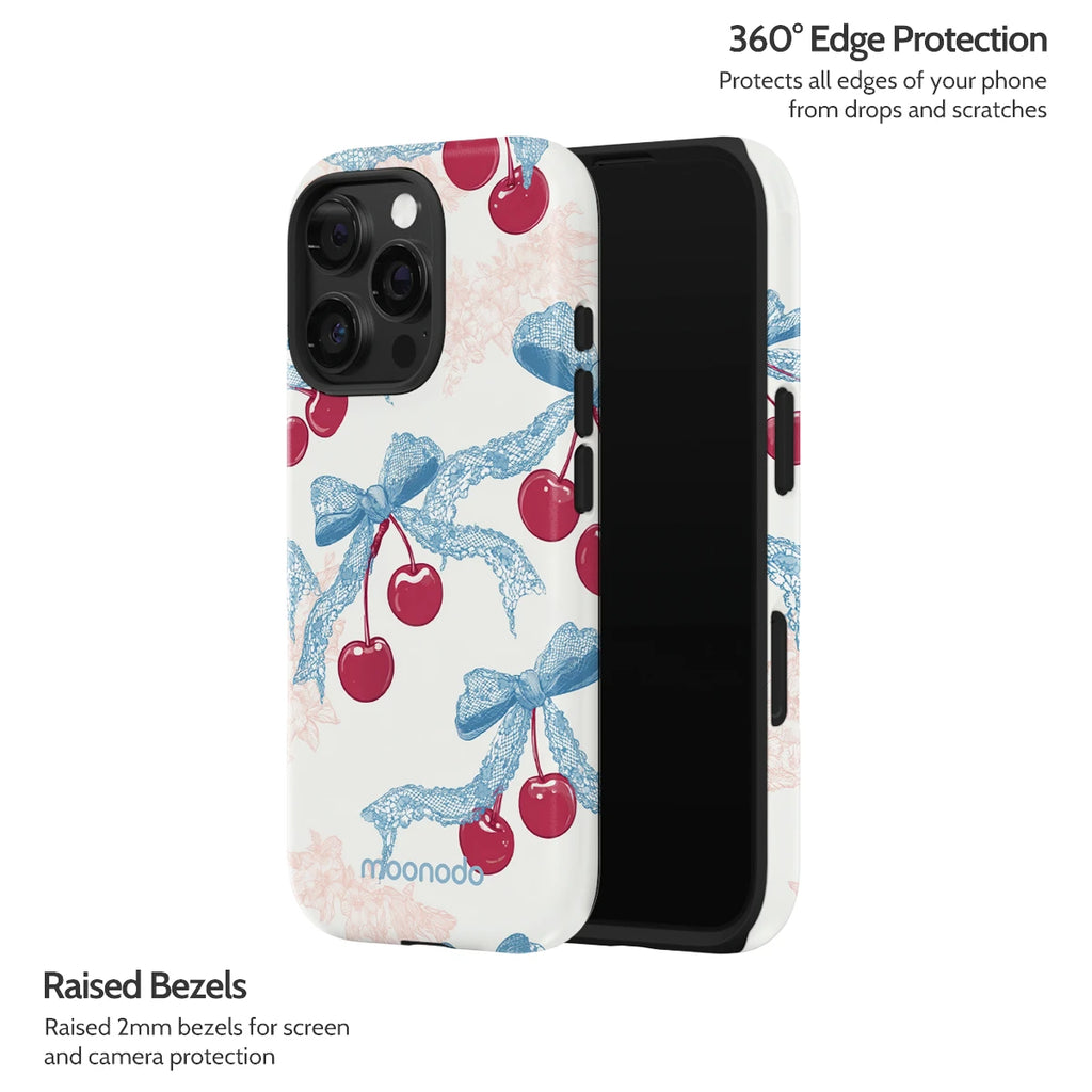 Lace Cherry - iPhone 16 Pro Case