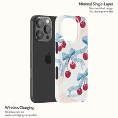 Lace Cherry - iPhone 16 Pro Case