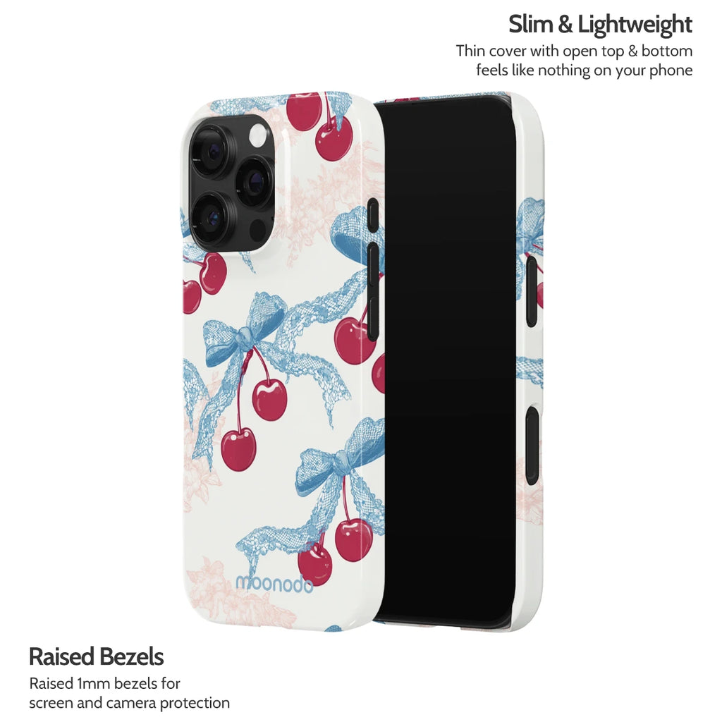 Lace Cherry - iPhone 16 Pro Case