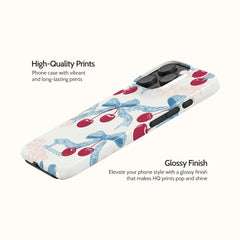 Lace Cherry - iPhone 16 Pro Case
