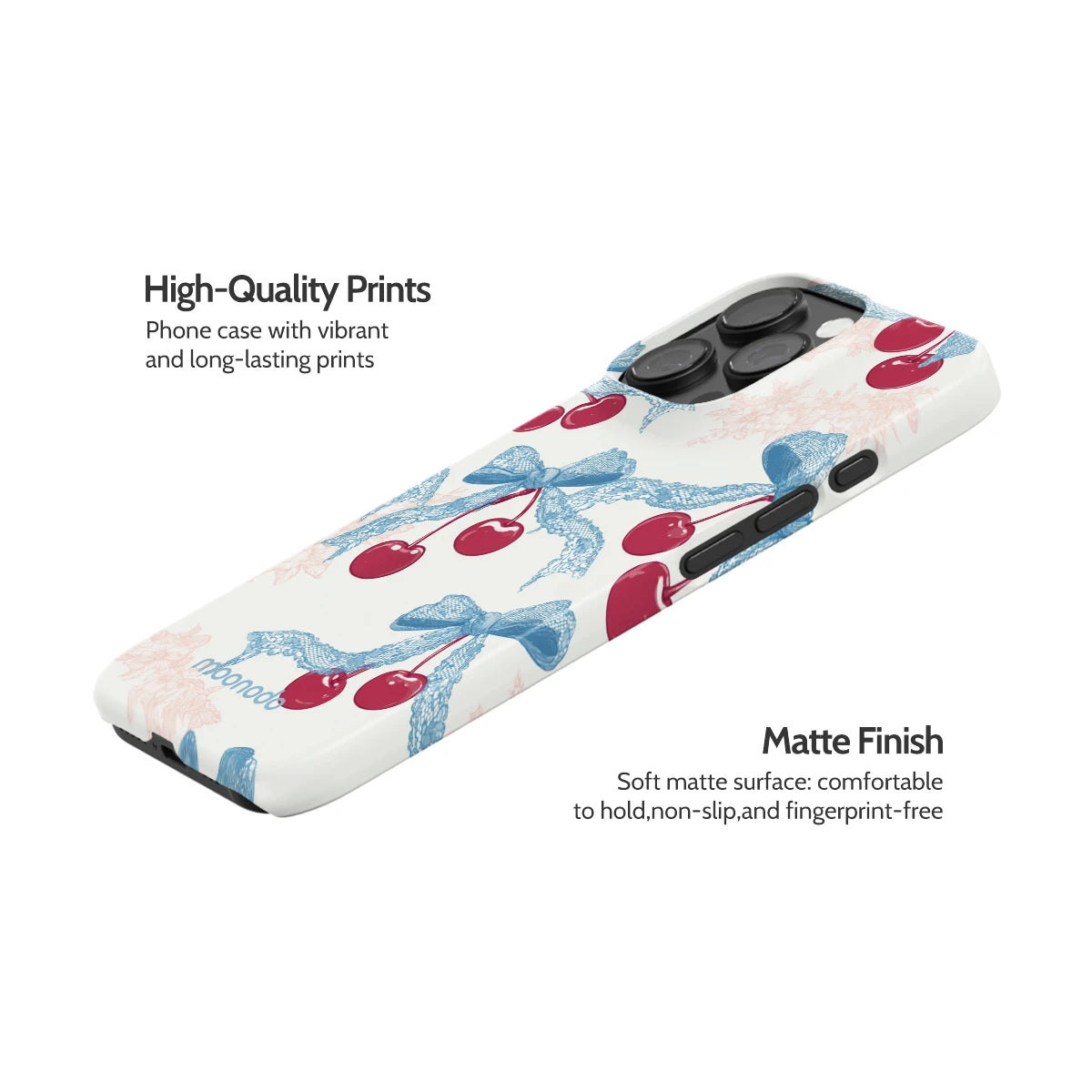 Lace Cherry - iPhone 16 Pro Case