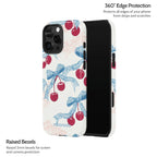 Lace Cherry - iPhone 16 Pro Max Case