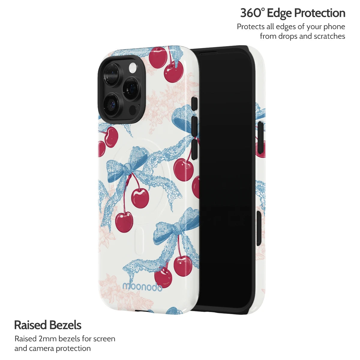 Lace Cherry - iPhone 16 Pro Max Case