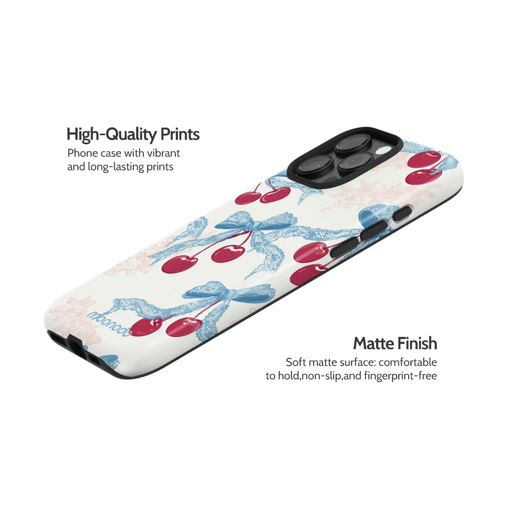 Lace Cherry - iPhone 16 Pro Max Case