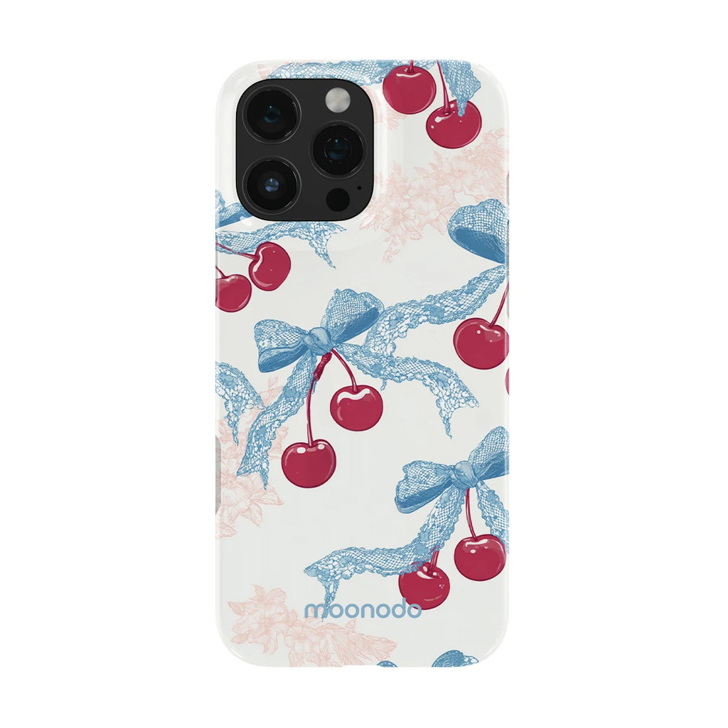 Lace Cherry - iPhone 16 Pro Max Case