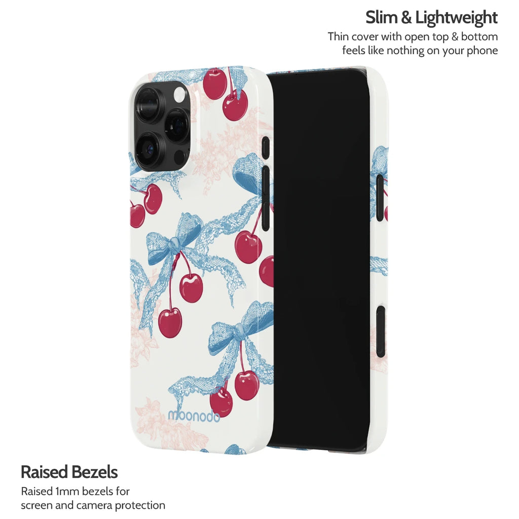 Lace Cherry - iPhone 16 Pro Max Case