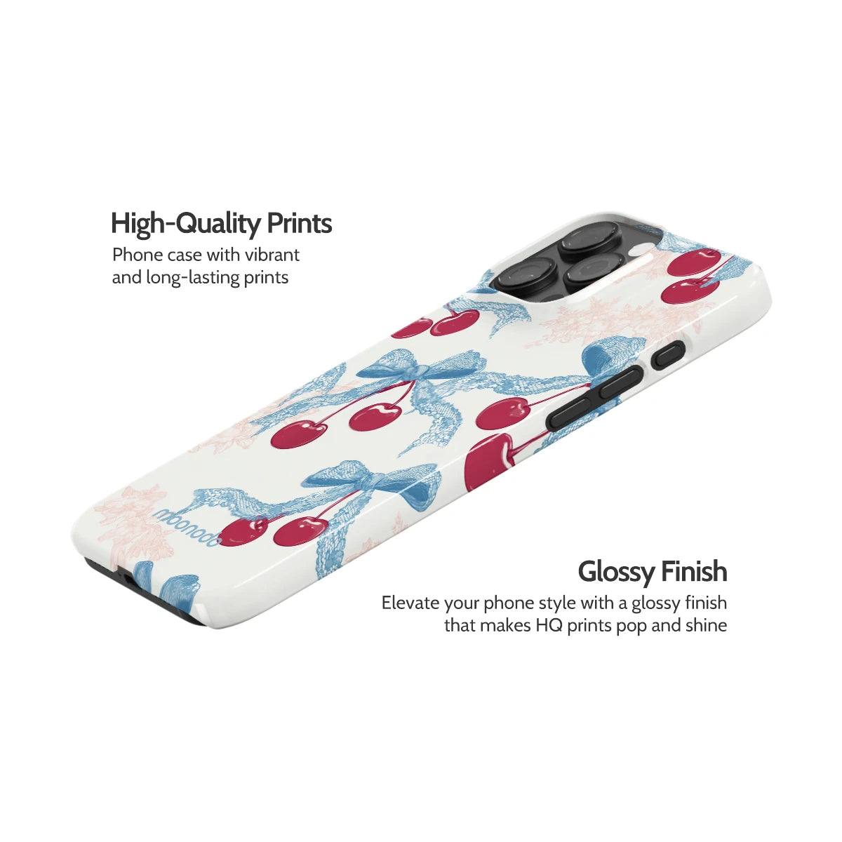 Lace Cherry - iPhone 16 Pro Max Case