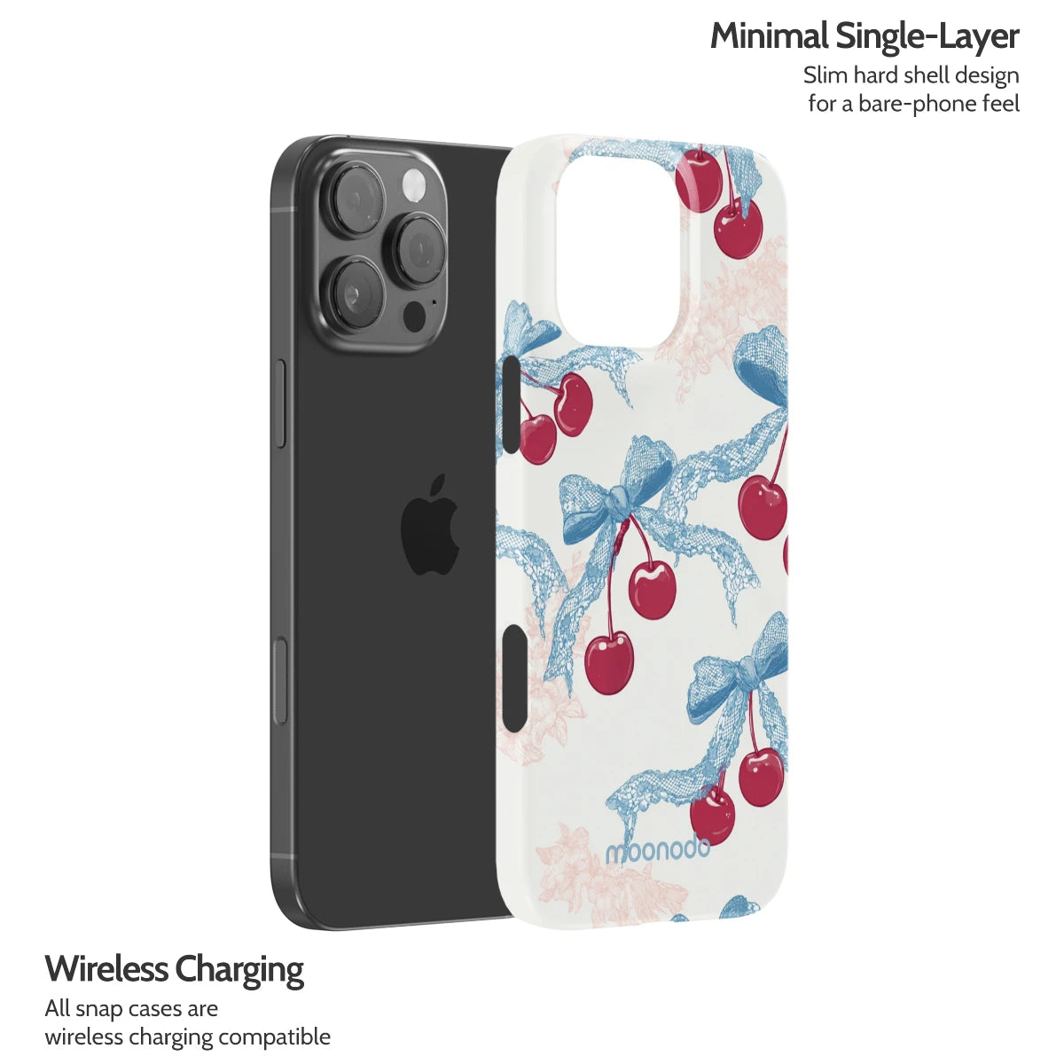 Lace Cherry - iPhone 16 Pro Max Case