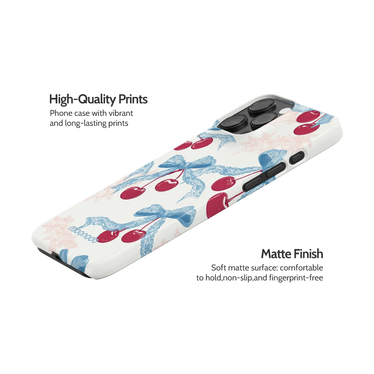 Lace Cherry - iPhone 16 Pro Max Case