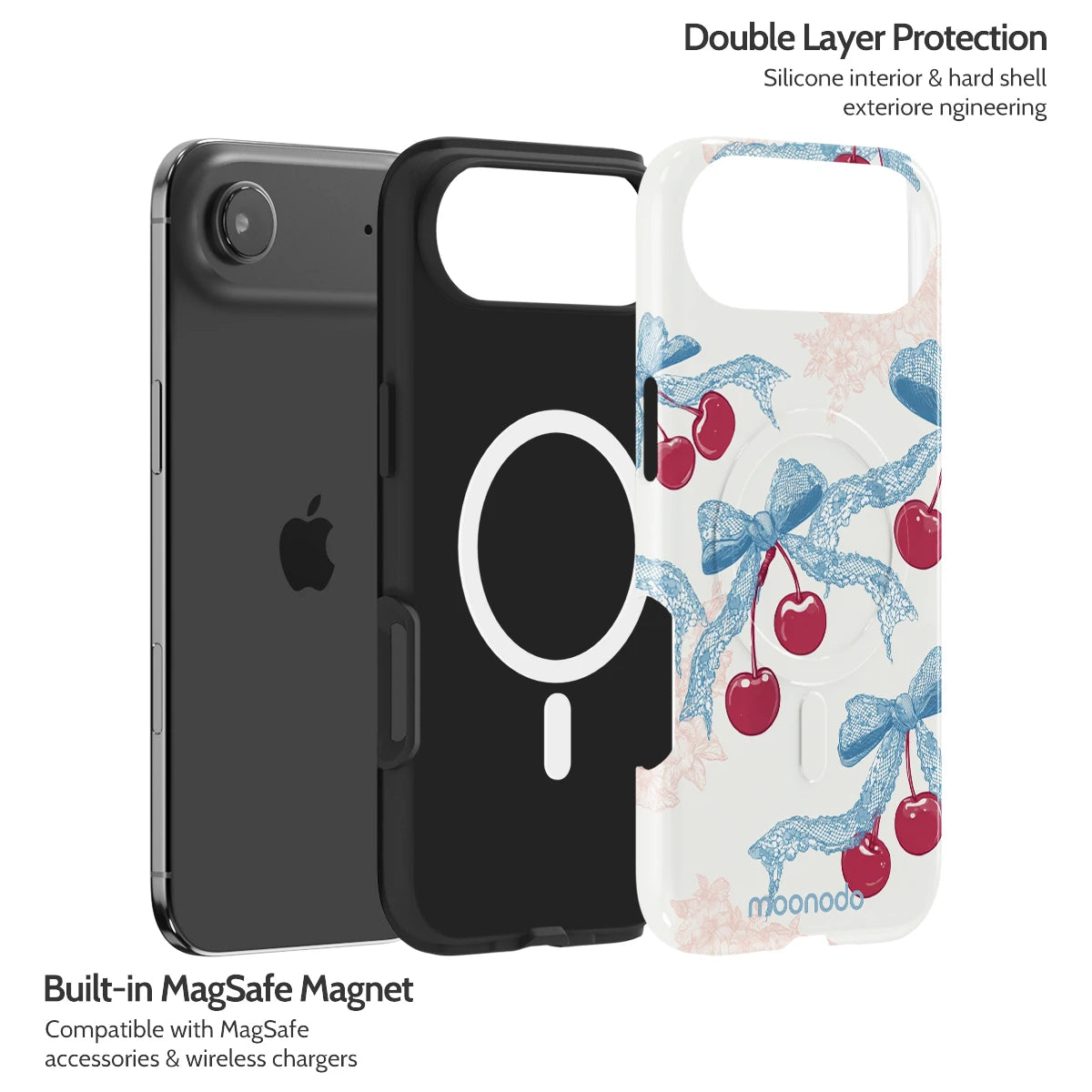 Lace Cherry - iPhone 17 Air Case