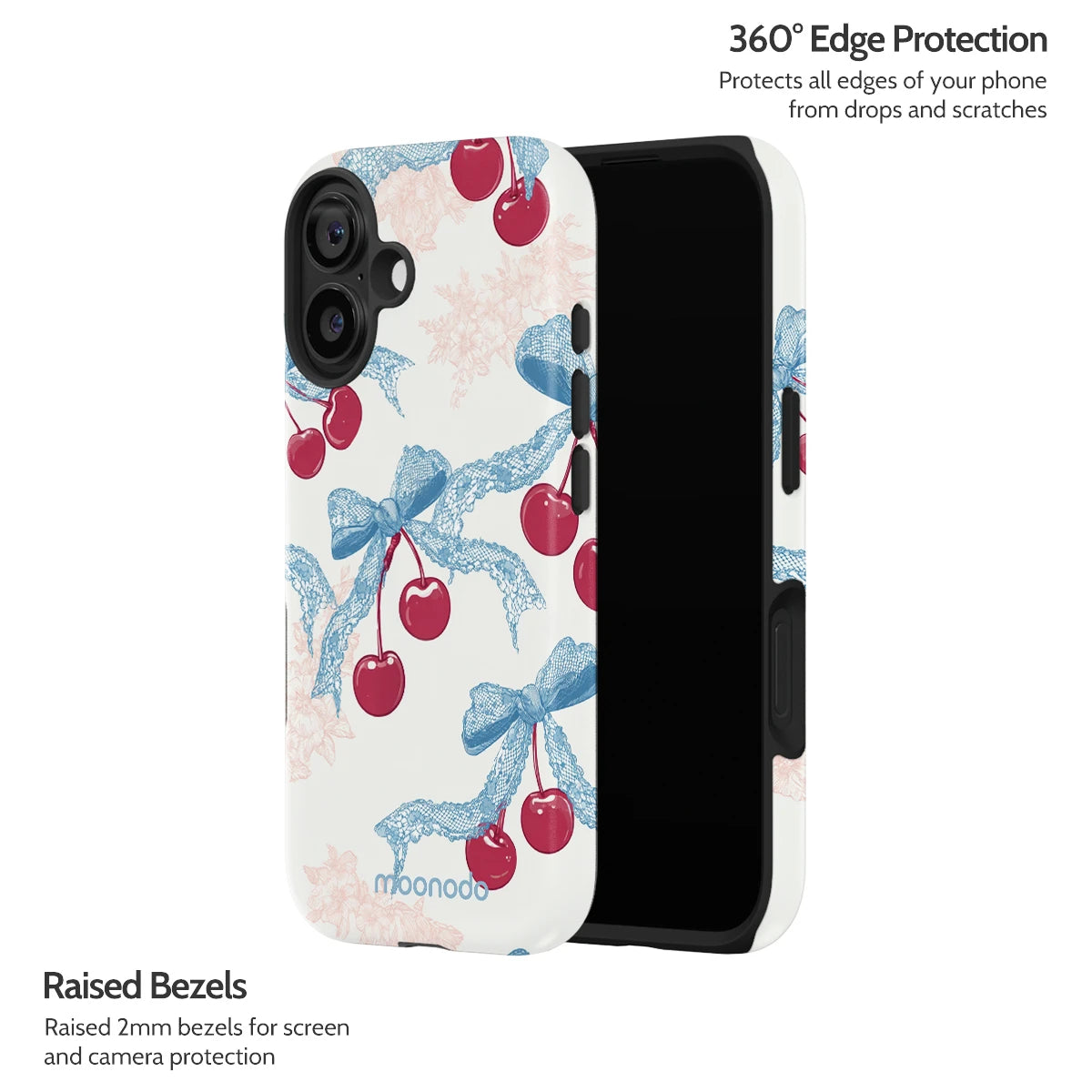 Lace Cherry - iPhone 17 Case